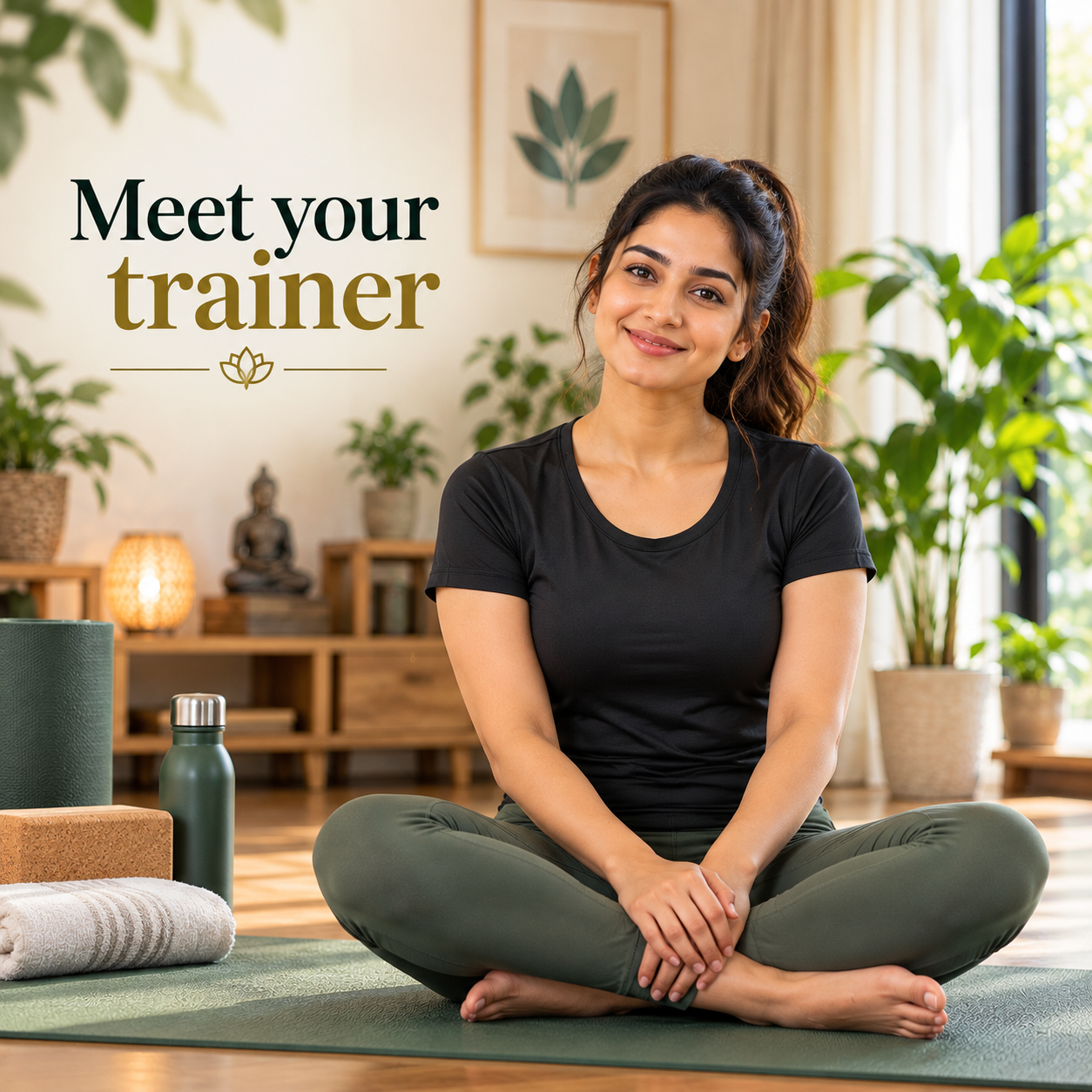 Certified yoga trainer